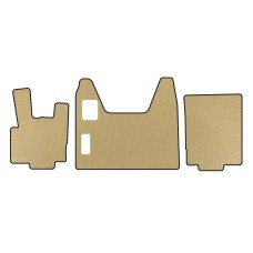 Килимки EVA (Бежевий) для DAF XF95 2002-2006