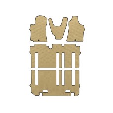 Коврики EVA (полный салон, Бежевый) для Hyundai H300, H1, Starex 2008-2020 гг