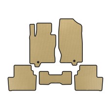 Килимки EVA (G35 S, Купе, Бежевий) для Infiniti G25/G35/37 (V36/CV36) 2006-2015 рр