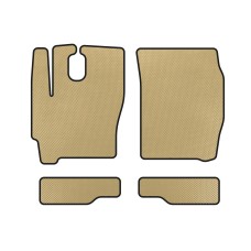 Килимки EVA (Бежевий) для Iveco Eurocargo 2002-2008 рр