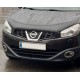 Окантовка противотуманок тільки зовні (2 шт, нерж.) для Nissan Qashqai 2010-2014рр