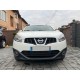 Окантовка противотуманок тільки зовні (2 шт, нерж.) для Nissan Qashqai 2010-2014рр