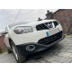 Окантовка противотуманок тільки зовні (2 шт, нерж.) для Nissan Qashqai 2010-2014рр