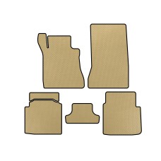 Коврики EVA (SD, Короткая база, Бежевый) для Mercedes S-сlass W126