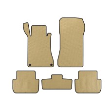 Килимки EVA (Купе, Бежевий) для Mercedes CLK W209 2002-2010 рр