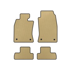 Килимки EVA (для R50, Бежевий) для Mini Cooper R50/52/53 2000-2006 рр