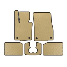 Килимки EVA (для S F55, 5-ти дверний, Бежевий) для Mini Cooper F55/56/57 2014-2023 рр