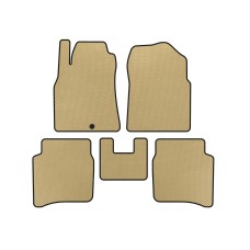Коврики EVA (SD, Бежевый) для Nissan Primera P12 2002-2007 гг