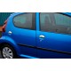 Хромированные Накладки на Ручки Дверей (4 шт, Нержавейка) для Toyota Aygo 2007-2014 гг
