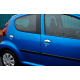 Накладки на ручки (4 шт, нерж) для Toyota Aygo 2007-2014 рр