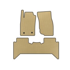 Коврики EVA (Бежевый) для Toyota Hilux 2006-2015 гг