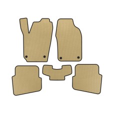 Коврики EVA (HB, 3/5-ти дверный, Бежевый) для Volkswagen Polo 2001-2009 гг