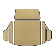 Коврик в багажник EVA (SD, Бежевый) для Acura TLX 2014-2020 гг