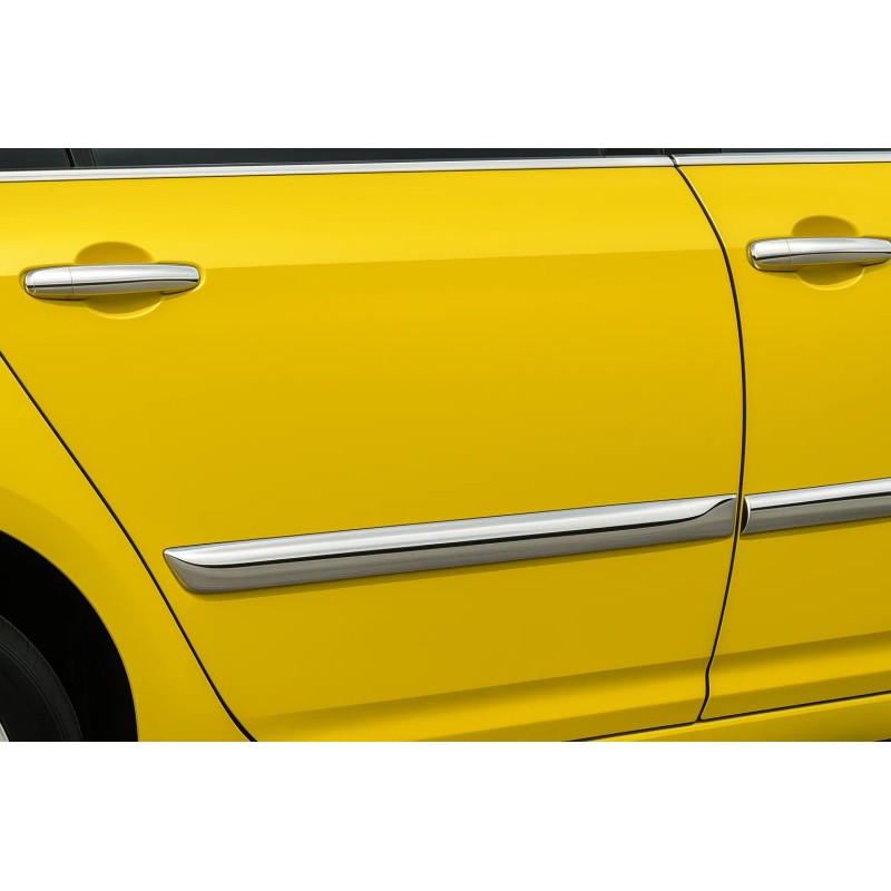 Молдинг дверний (4 шт, нерж) для Toyota Corolla 2002-2007 рр