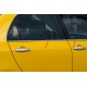 Зовнішня окантовка стекол (4 шт, нерж.) для Toyota Corolla 2002-2007 рр