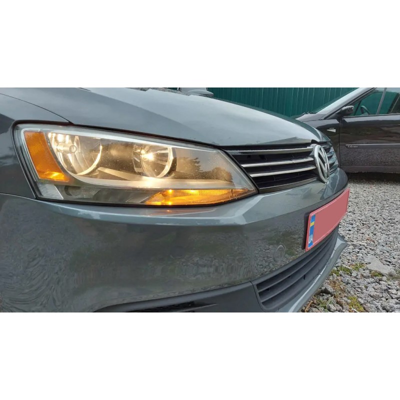 Накладки на решітку 2011-2014 (4 шт, нерж) для Volkswagen Jetta рр Накладки на решітку 2011-2014 (4 шт, нерж) для Volkswagen Jetta рр