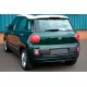 Кромка багажника (нерж.) Carmos - Турецька сталь для Fiat 500/500L 2013-2022 рр