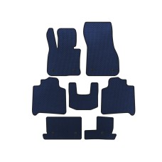 Килимки EVA (Для F46, 3 ряди, Синій) для BMW 2 серія Active Tourer F45/46 2014-2021 рр