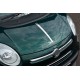 Смужка на капот (нерж.) для Fiat 500/500L 2013-2022 рр