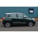 Молдинг скла (6 шт, нерж.) Carmos - Турецька сталь для Fiat 500/500L 2013-2022 рр