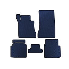 Коврики EVA (SD, Короткая база, Синий) для Mercedes S-сlass W126