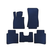 Коврики EVA (2017-2020 г.г., SD, Длинная база, Синий) для Mercedes S-сlass W222