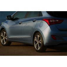 Молдинг дверной (4 шт, нерж.) для Hyundai I-30 2012-2017 гг