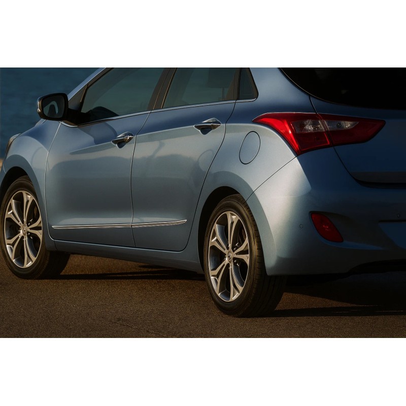 Молдинг дверной (4 шт, нерж.) для Hyundai I-30 2012-2017 гг