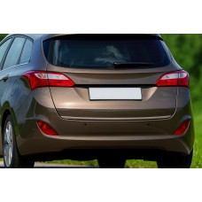 Кромка багажника (SW, нерж) для Hyundai I-30 2012-2017 гг