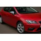 Накладки на дзеркала (2 шт., нерж) для Seat Leon 2013-2020 рр Накладки на дзеркала (2 шт., нерж) для Seat Leon 2013-2020 рр