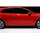 Молдинг боковых стекол (3 дверный, 6 шт, нерж) для Seat Leon 2013-2020 гг
