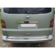 Накладка на задній бампер із загином (Omsa, нерж) Глянцева для Volkswagen T5 Transporter 2003-2010 рр