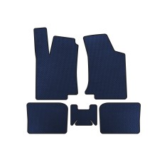 Килимки EVA (HB, 3-х дверний, Синій) для Volkswagen Golf 3