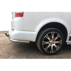 Задние Угловые Дуги AK003 (2 шт, Нержавейка) для Volkswagen T5 Transporter 2003-2010 гг