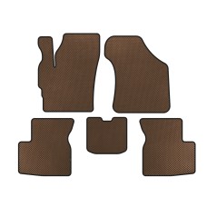 Килимки EVA (Коричневий) для Chery QQ