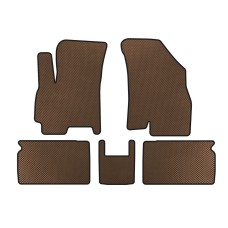 Килимки EVA (Коричневий) для Chery Tiggo 4