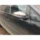 Накладки на дзеркала (2 шт, нерж) OmsaLine - Італійська нержавійка для Volkswagen Touran 2010-2015 рр