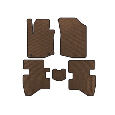 Коврики EVA (HB, Коричневый) для Citroen C-1 2005-2014 гг
