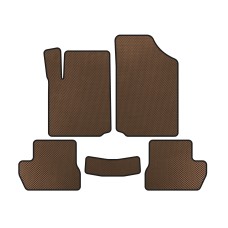 Килимки EVA (Коричневий) для Citroen C-2 2003-2009 рр