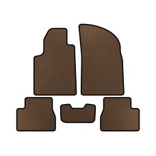 Килимки EVA (Коричневий) для Citroen C-3 2002-2009 рр