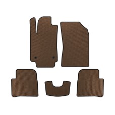 Коврики EVA (HB, Коричневый) для Citroen C-3 2016-2023 гг