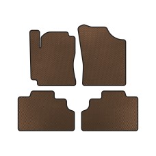Килимки EVA (SD, Коричневий) для Geely CK-2