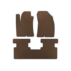 Килимки EVA (Не повний привод, Коричневий) для Great Wall Haval Jolion