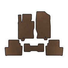 Килимки EVA (G35 S, Купе, Коричневий) для Infiniti G25/G35/37 (V36/CV36) 2006-2015 рр