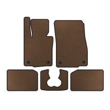 Килимки EVA (для S F55, 5-ти дверний, Коричневий) для Mini Cooper F55/56/57 2014-2023 рр