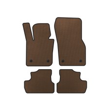 Килимки EVA (для S F56, Коричневий) для Mini Cooper F55/56/57 2014-2023 рр