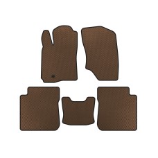 Килимки EVA (Коричневий) для Mitsubishi Outlander 2001-2006 рр