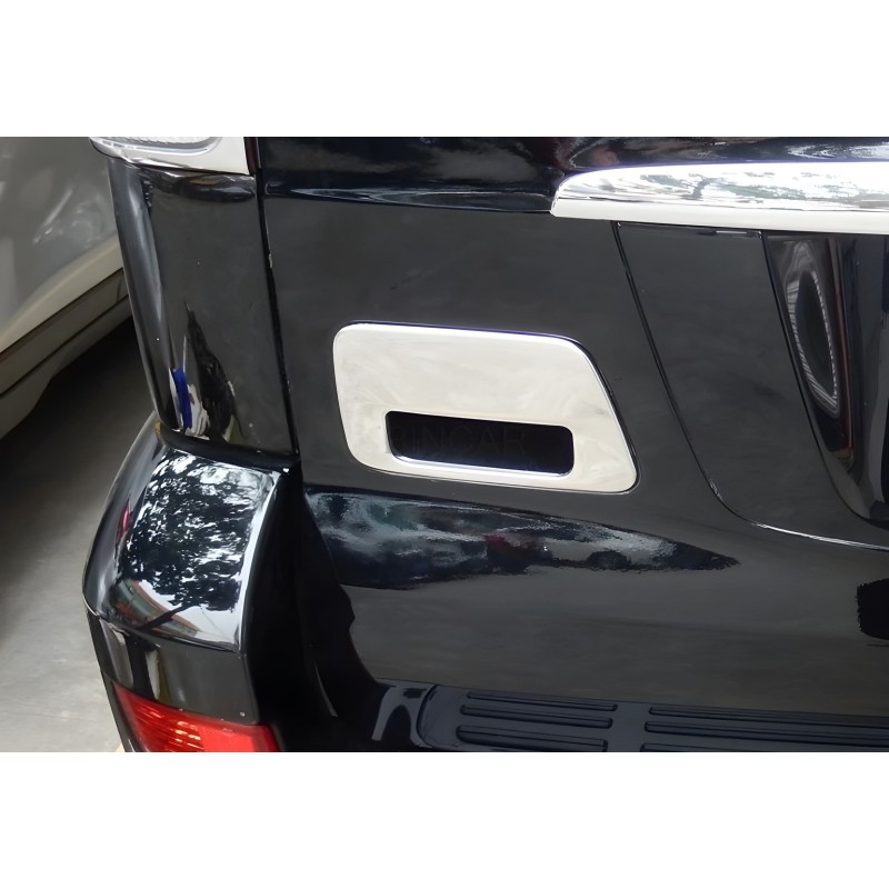 Хромированная накладка на ручку багажника (нержавейка) Carmos - Турецкая Нержавеющая Сталь для Toyota Land Cruiser Prado 120 2002-2009 гг Хромированная накладка на ручку багажника (нержавейка) Carmos - Турецкая Нержавеющая Сталь для Toyota Land Cruiser Prado 120 2002-2009 гг