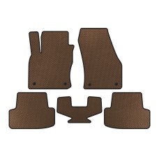 Килимки EVA (Коричневий) для Seat Ateca