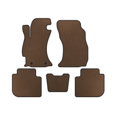 Килимки EVA (2013-2017, Коричневий) для Subaru Forester рр